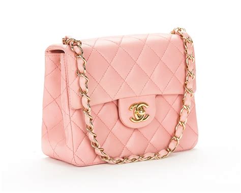 vintage chanel pink bag